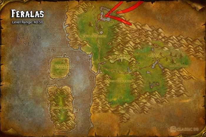 Забытый город фералас 3.3.5