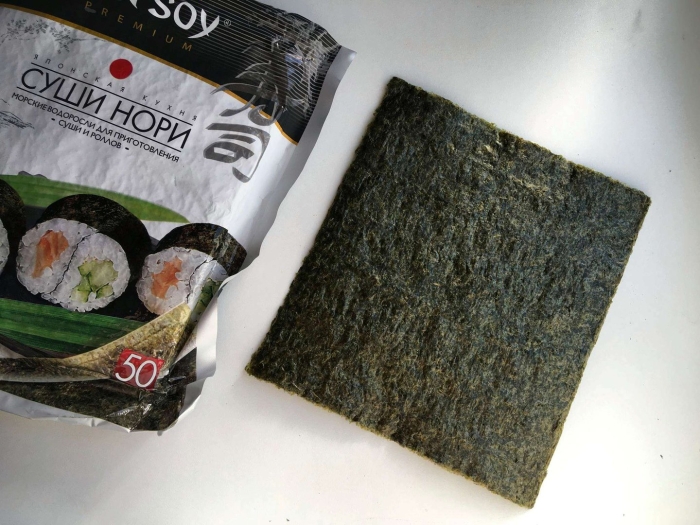 Морские водоросли сушеные  суши-нори сэнсой премиум