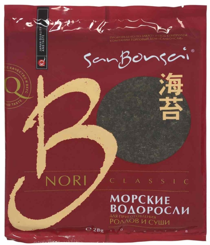 Sen soy морская водоросль нори