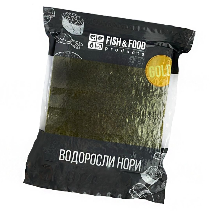 Водоросли морские нори для суши жареные