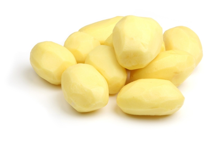 Очищенный картофель