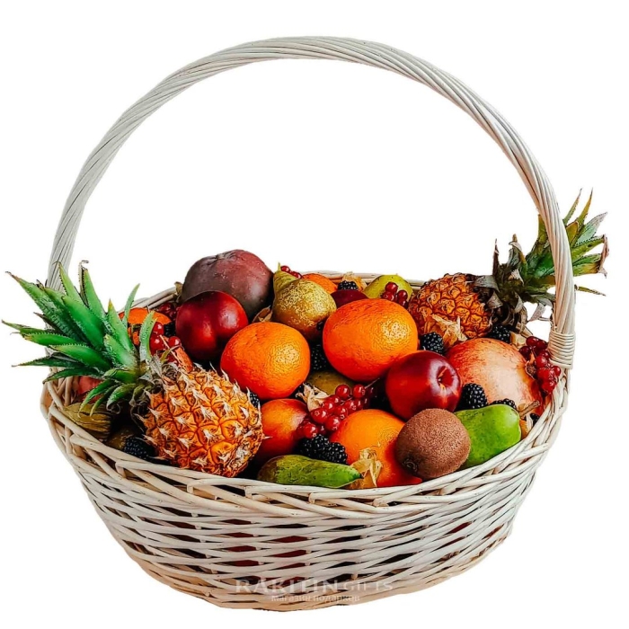 Корзина с фруктами в подарок