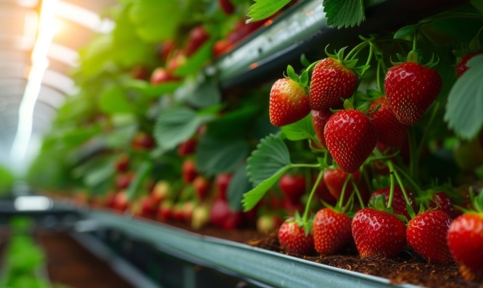 Гидропоника клубника