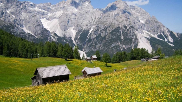 Австрия горы альпы