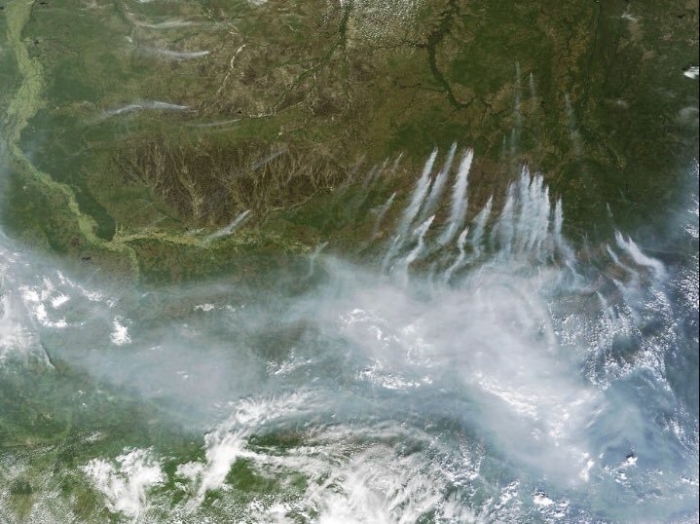 Сибирь из космоса