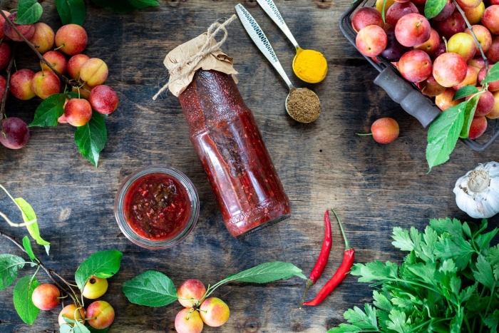 Соус из слив