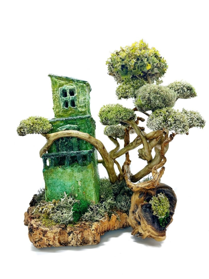 Дерево из цетрарии