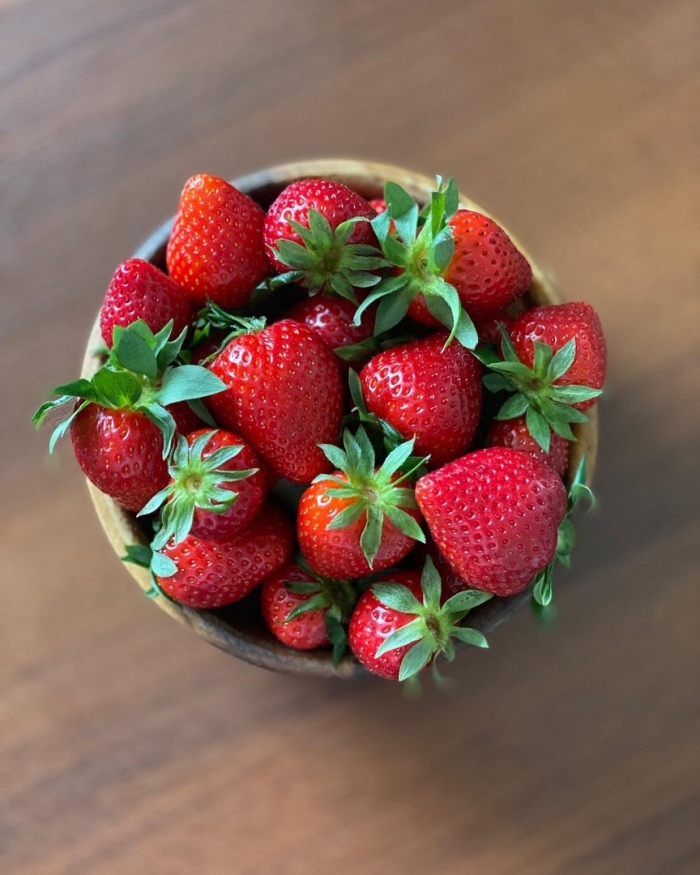 Клубника красивая