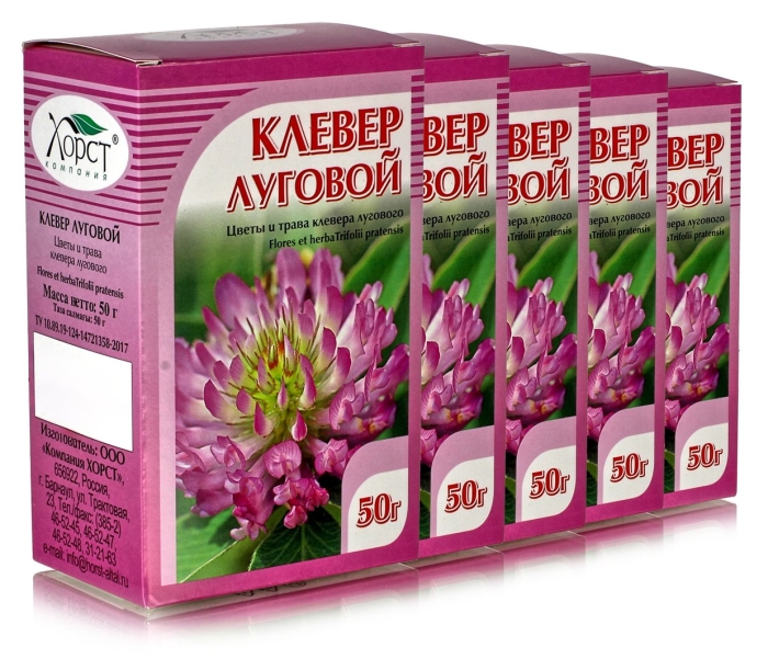 Клевер луговой 50 гр