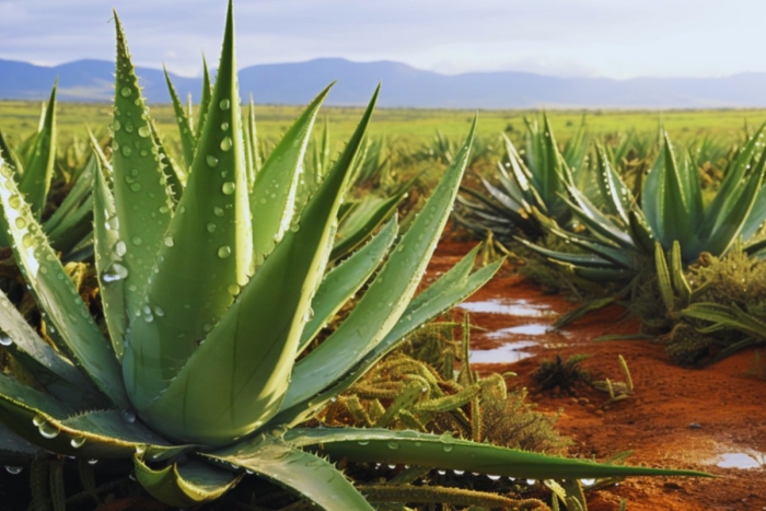 Алоэ вера плантации