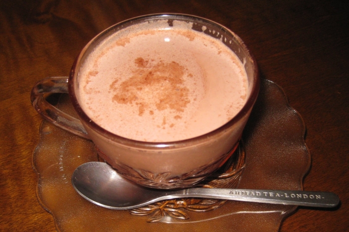 Горячий шоколад напиток