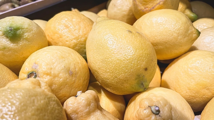 Жёлтый лимон