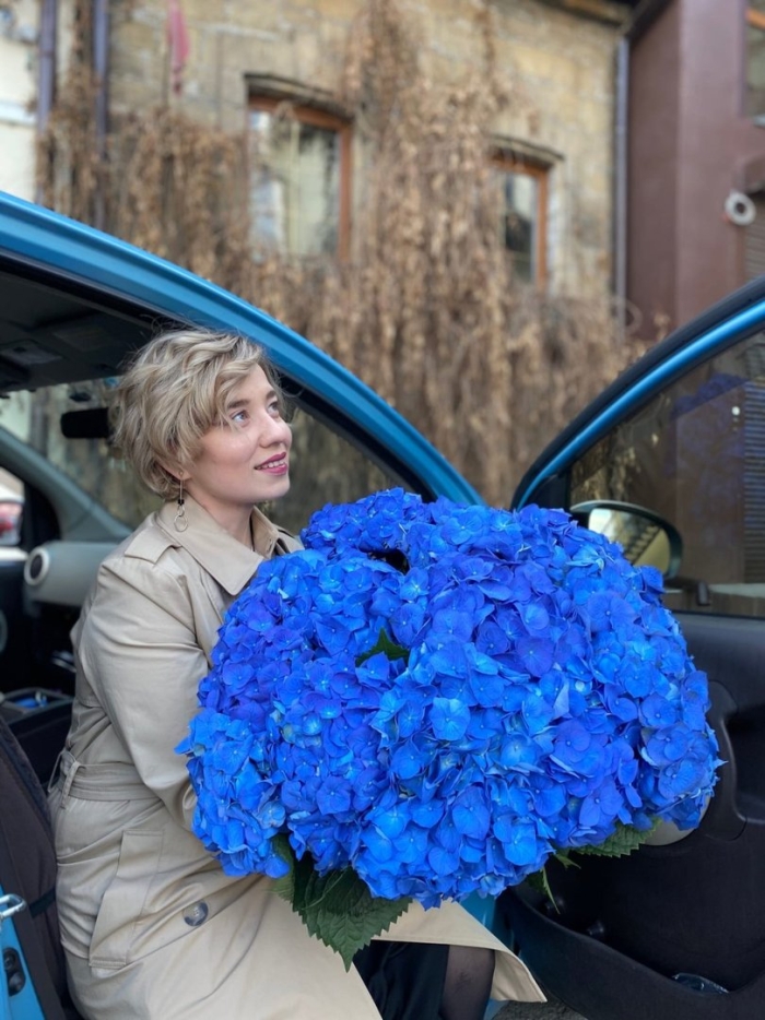 Букет гортензии