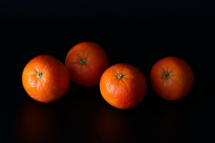 Мандарин и апельсин