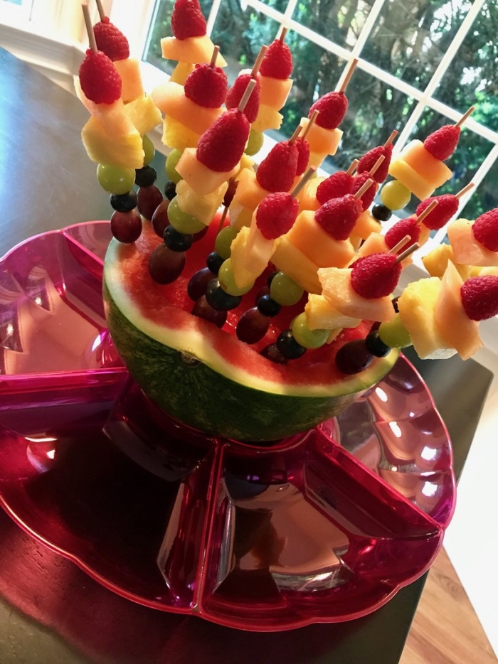 Фруктовое канапе