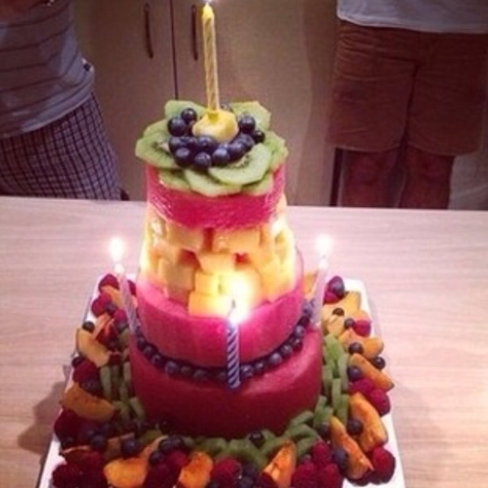 Тортик из фруктов