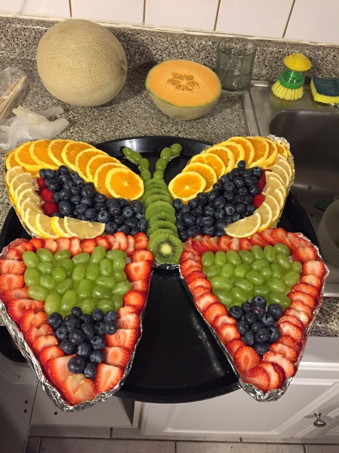 Украшение фруктов