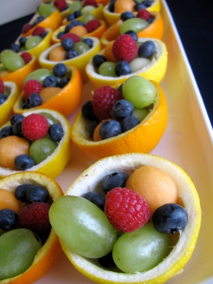 Украшение фруктов