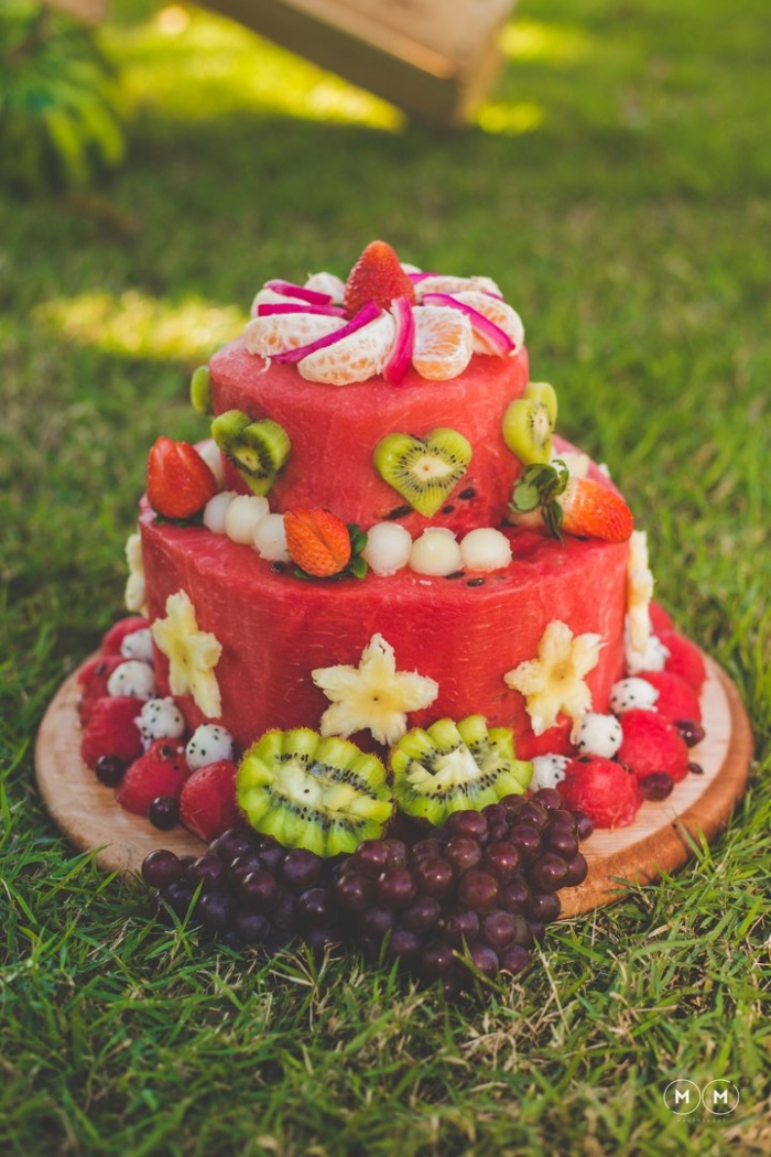 Тортик с фруктами