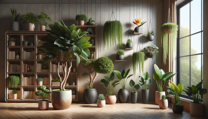 Растения в квартире