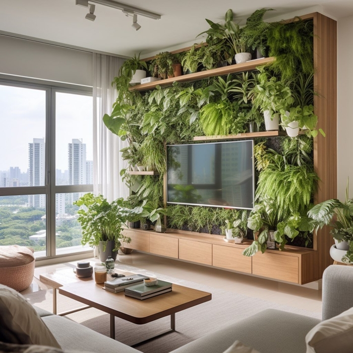 Озеленение интерьера