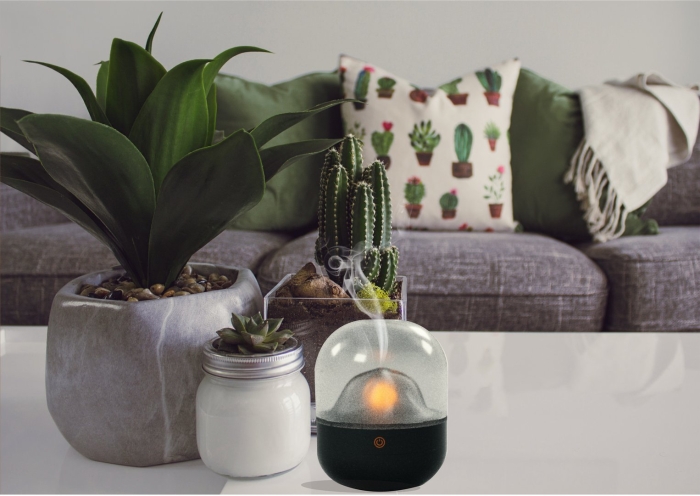 Увлажнитель с аромадиффузором и солью