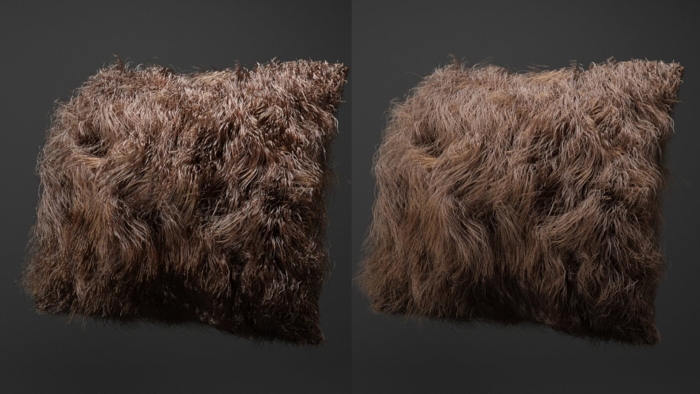 Hair and fur 3d max