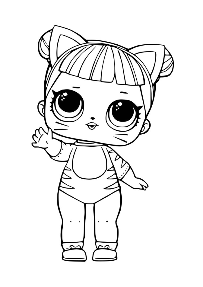 Раскраска лол