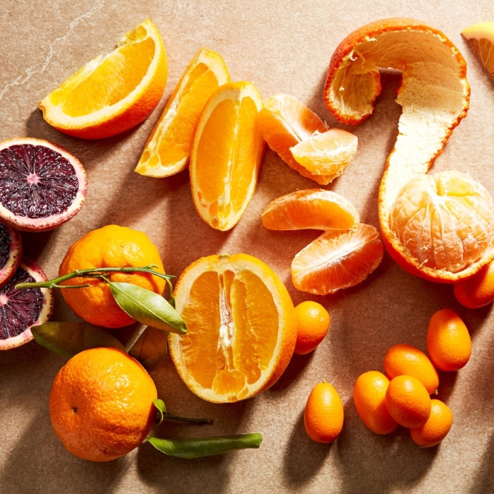 Апельсин мандарин лимон лайм грейпфрут и свити