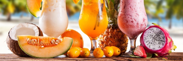 Коктейль на море