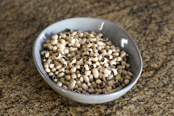 Black eyed peas food