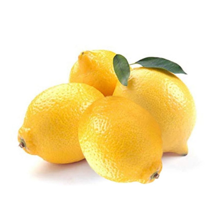 На белом фоне лимон