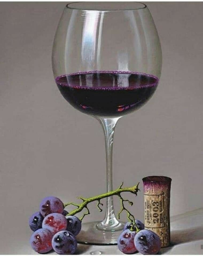 Натюрморт с бокалом