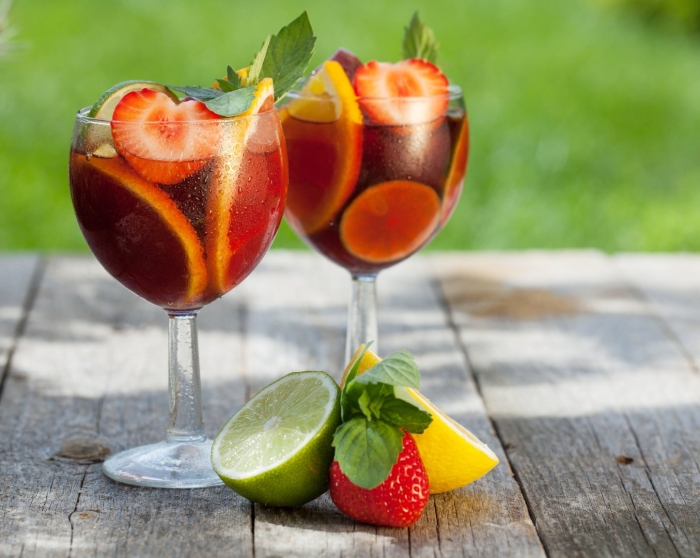 Коктейль с фруктами