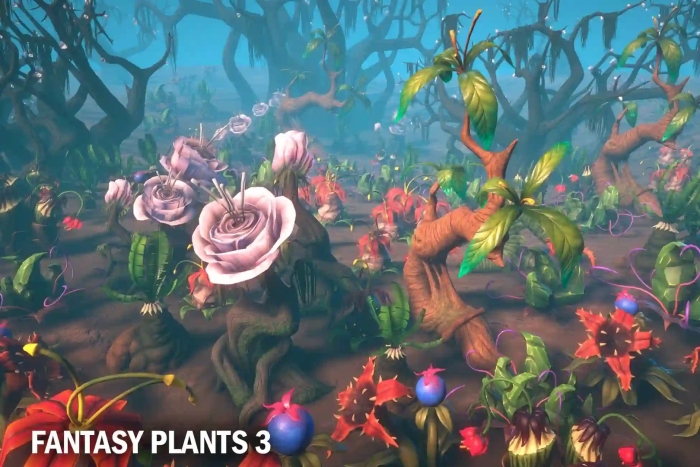 Сказочные цветы