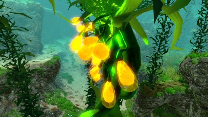 Лес водорослей subnautica