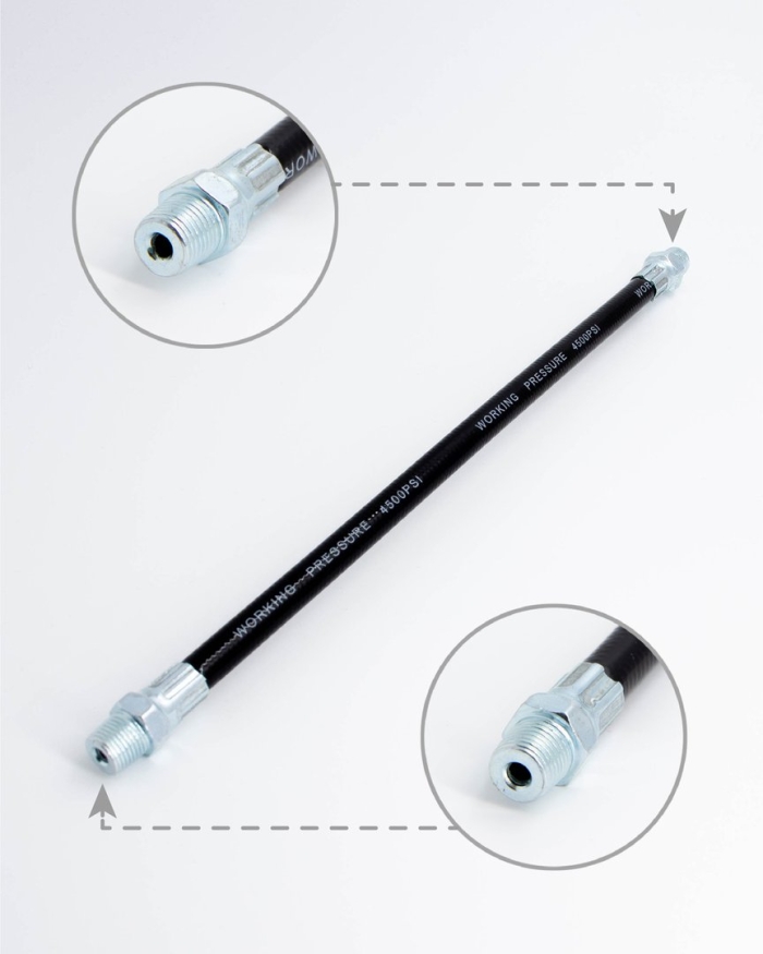 Белак бак00023 шланг шприца плунжерного (25см)