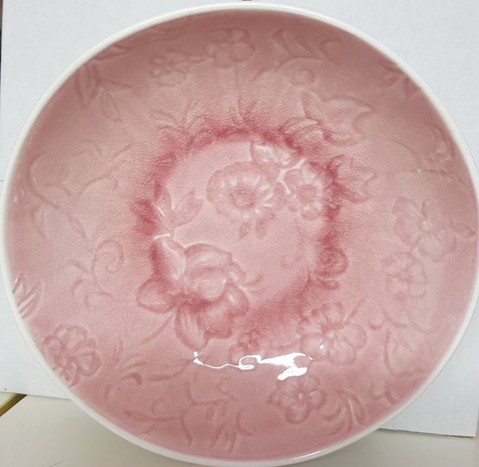 Салатник розовый