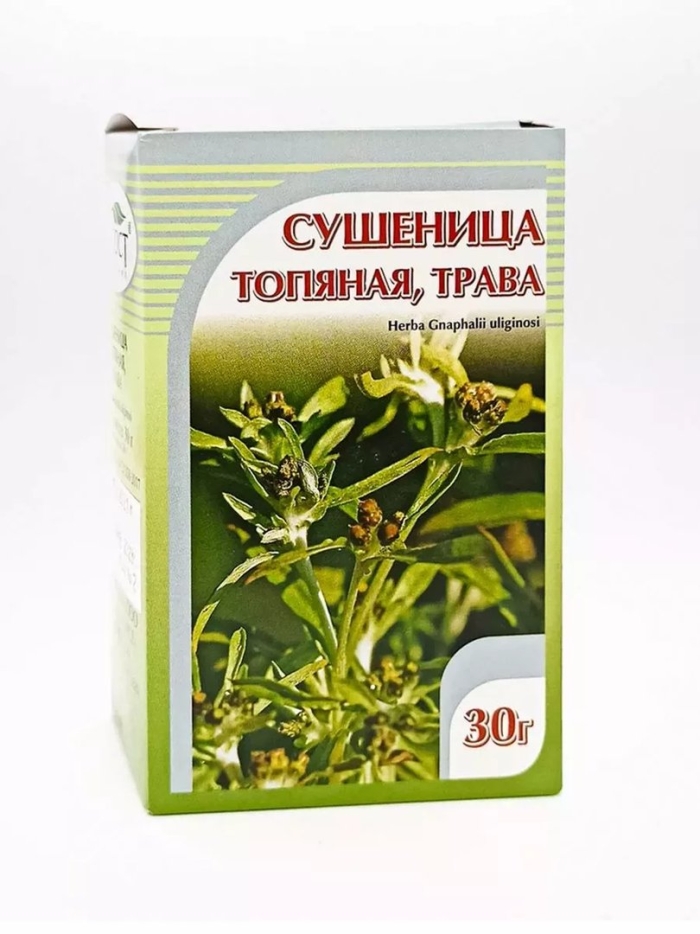 Трава сушеницы топяной - herba gnaphalii uliginosi