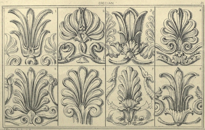 Акант орнамент древней греции