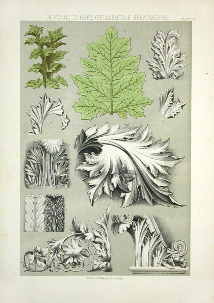 Акант орнамент древней греции