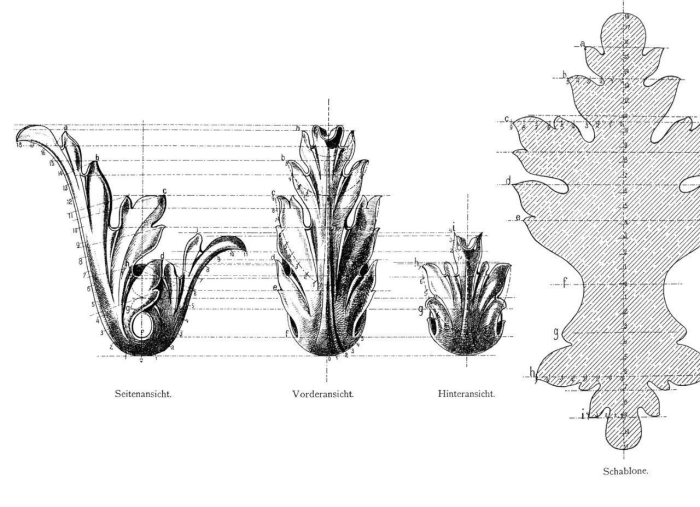 Кованый лист аканта эскизы