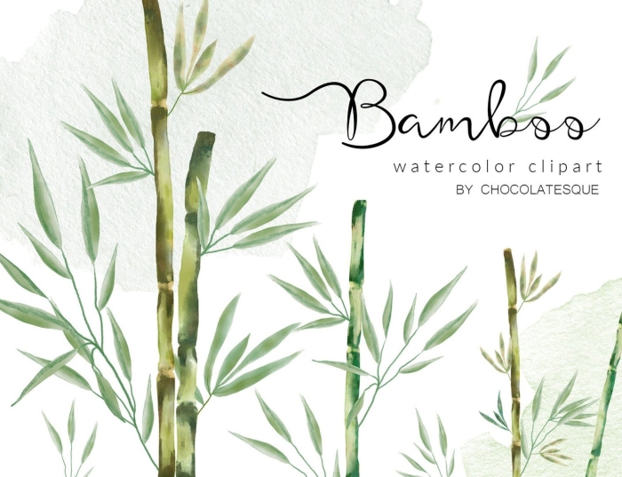 Фон с бамбуком