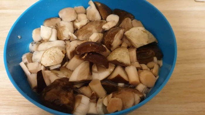 Подберезовик вареный