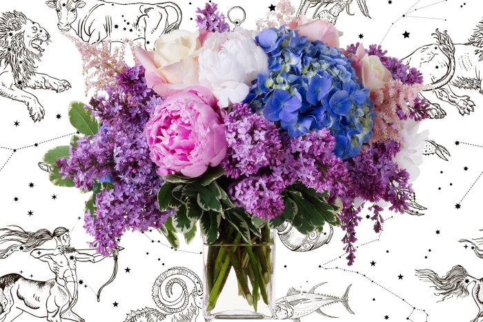 Букеты по знакам зодиака