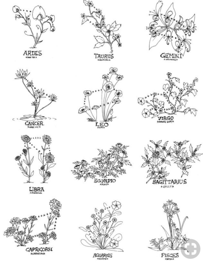 Эскиз маленьких татуировок